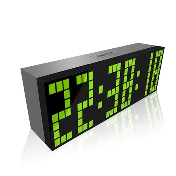 

LED Alarm Clock Watch emperature Humidity Electronic Desktop Digital Table Clocks Decor USB Charging Powered