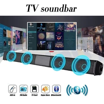 

2020 Luxury Upgrade TV Home Theater Soundbar Wireless Bluetooth Soundbar Speaker+ Remote Control bluetooth wireless speakers