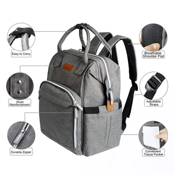 

Diaper Bag Backpack Mom Outdoor Travel Backpack Printed Nursing Maternity Bag for Stroller Waterproof Nappy Bag Mummy Bags