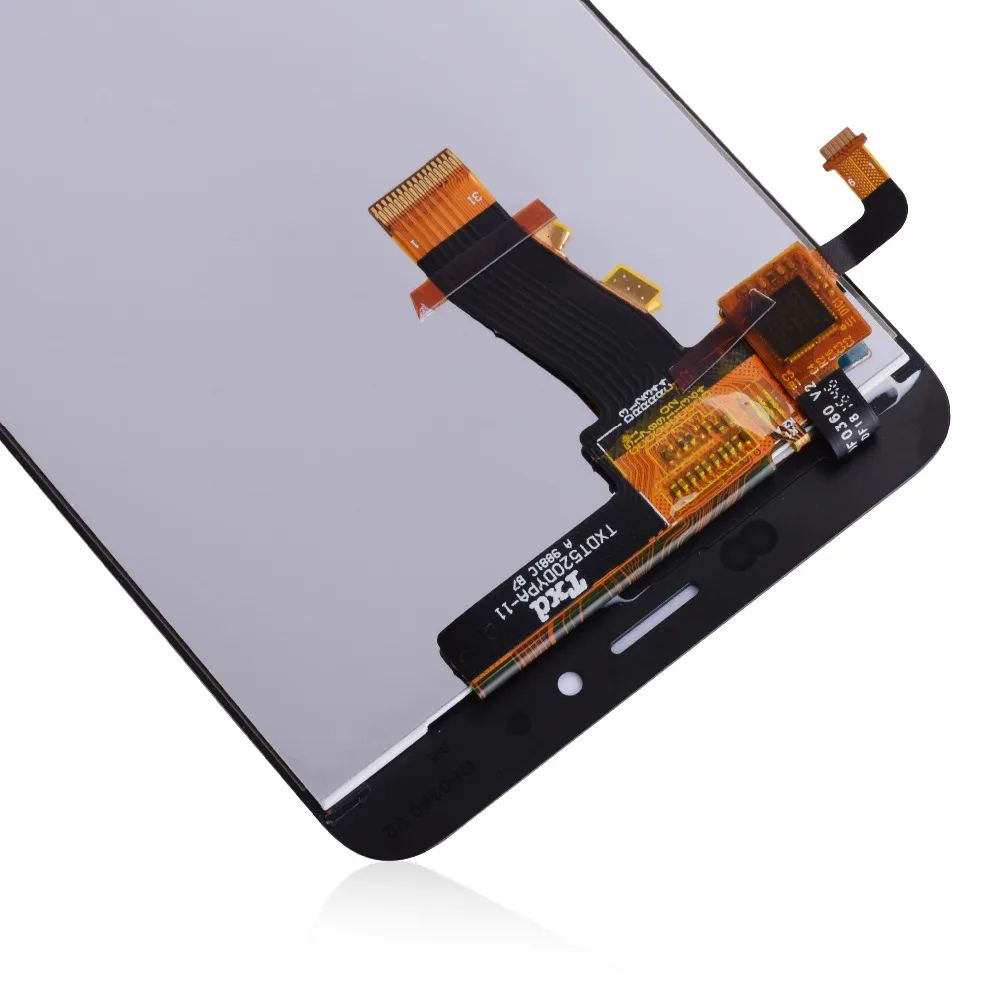 Дисплей для MEIZU M5 M611H LCD в сборе с тачскрином на рамке Оригинал 5.2'' черный
