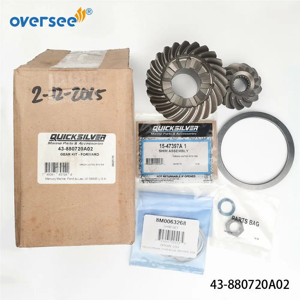 880720A02 Forward Gear And Pinion Set For Mercury Outboard Motor 225HP 250HP 275HP 300HP 43-880720A02 