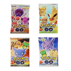 Pokémon – Carte Flash En Anglais, pochettes rapides, cartes Laser, chaque paquet de 8 cartes Flash ne se répète pas, cadeaux de noël pour enfants 