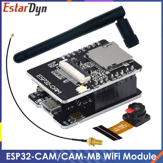 ESP32-Powered DIY Wi-Fi Security Camera