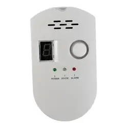 Плагин цифровой газовый детектор высокой чувствительности Lpg/уголь/Природный газ детектор утечки сигнализация датчик для дома/кухни газа