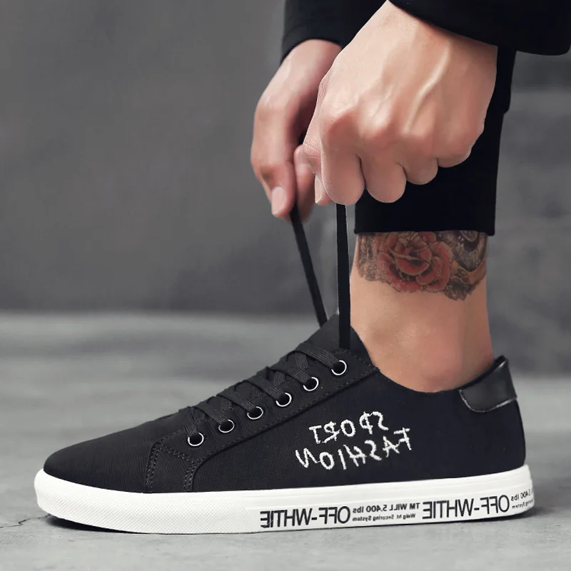 

2019 Spring And Summer New Style Korean-style Trend Leisure Board Shoe Teenager Flat Breathable Sneakers Men's Versatile White S