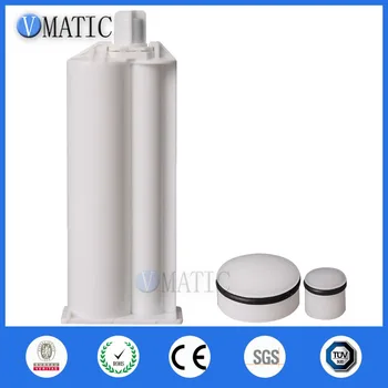 

High Quality 2Pcs AB Epoxy Gun Cartridge 50 ml/cc Syringe 4:1 Two-Component Caulking Cartridge 4:1