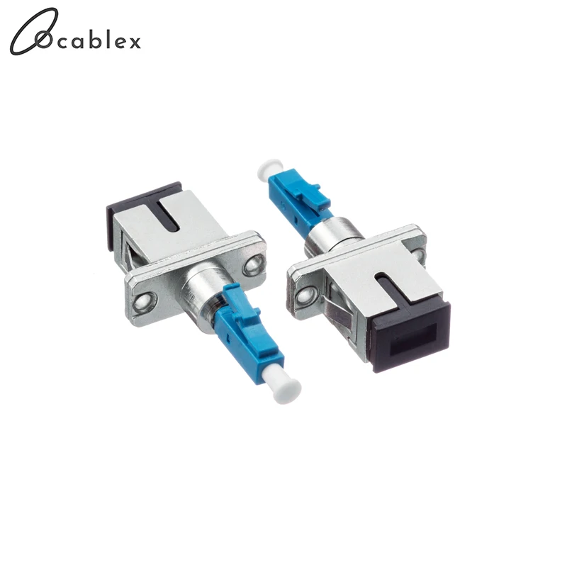 2 шт./лот SC Female to LC Male для оптического FiberSingle Mode волоконно оптический адаптер LC/UPC