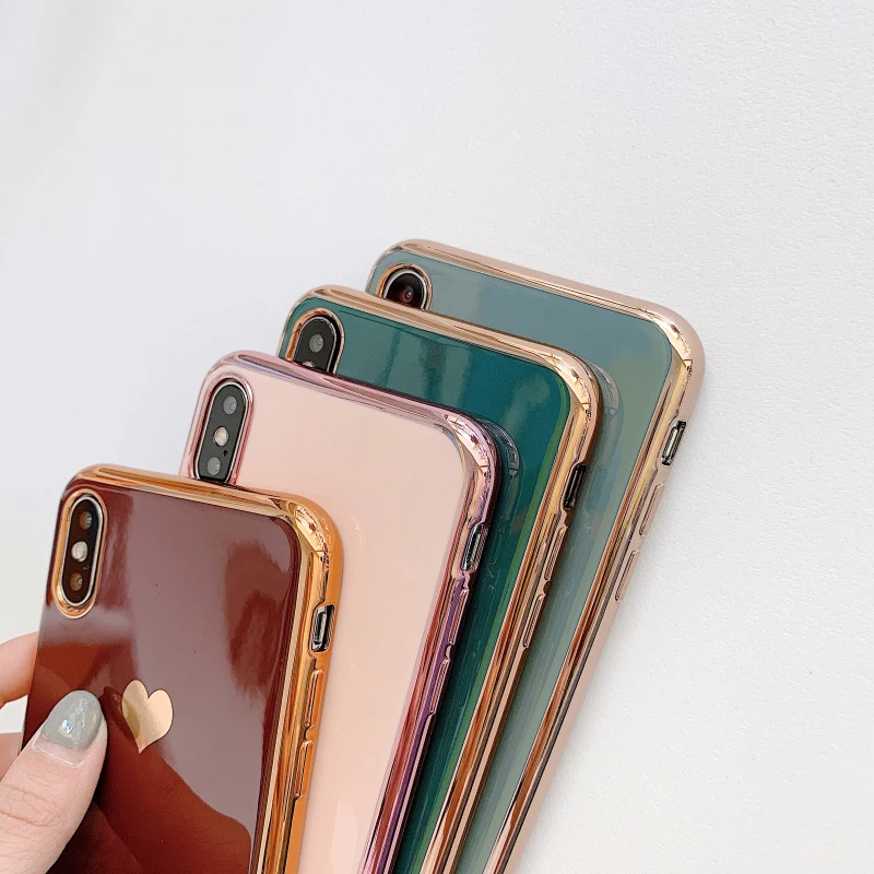 Роскошный чехол для телефона с сердечком для iphone 6, 6 S, 7 Plus, 8 X, Мягкий защитный чехол s для iphone X, Xs Max, 11 Pro, чехол на заднюю панель
