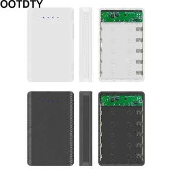 

DIY 5x18650 Battery Case With Indicator Power Bank Shell Portable External Box without Battery Powerbank Protector