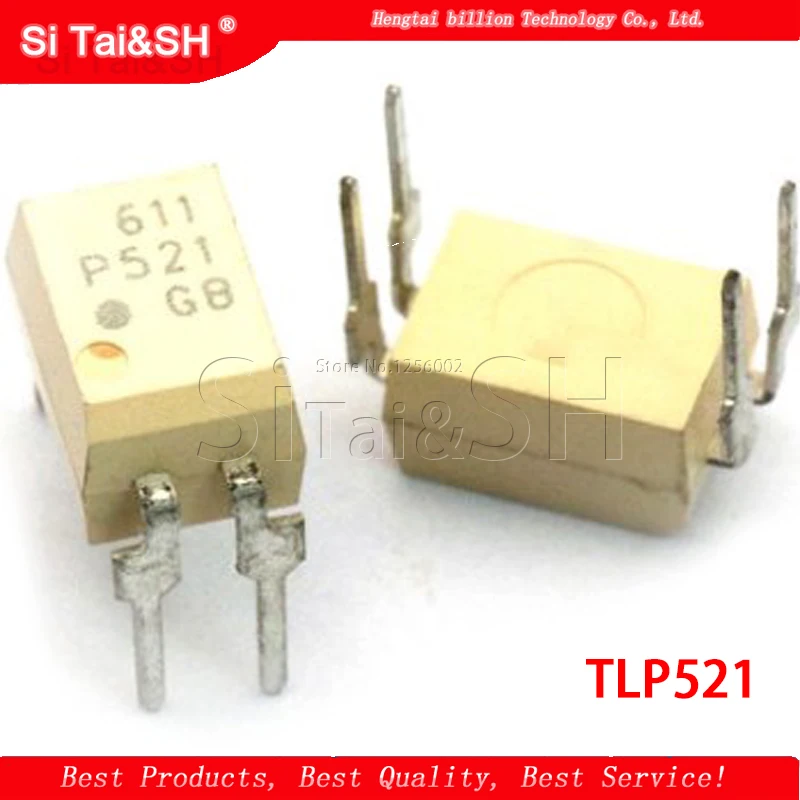 10pcs/lot TLP521-1GB TLP521-1 TLP521 P521 DIP-4 Optocouplers | Электронные компоненты и принадлежности