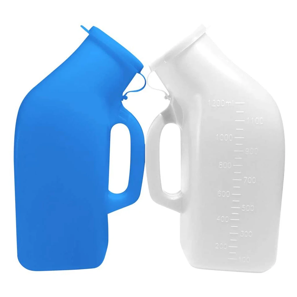 Portable Pee Bottle Portable Toilet Seat Mini Portable Mobile Urinal Toilet Pee Bottle for Woman Men Travel Outdoor Camping Car Urine Bottle For Journey Travel Kit