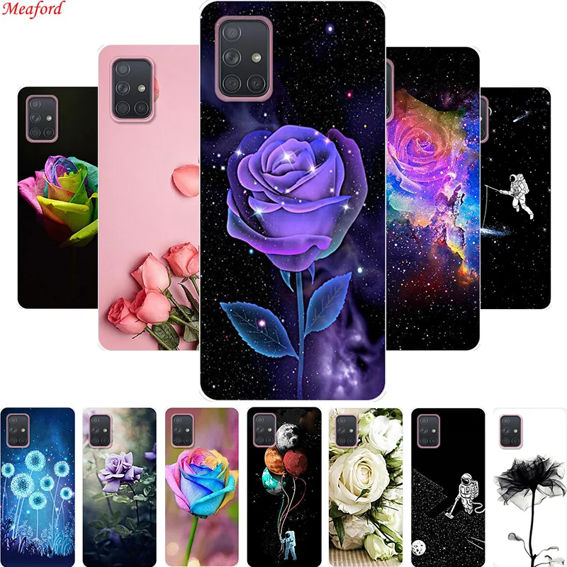 

Hot Case For Samsung A71 A51 Note 10 Case Soft TPU Back Cover Case For Samsung Galaxy A71 A51 Case A 71 A 51 Note 10 Plus Coque