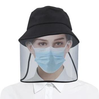 

Full Face Protection Mask HD Transparent Anti-Spray Bicycle Face Mask Washable Dust-proof UV Breathable Foldable