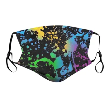 

5PC Printed Protective Washcloth Dustproof Windproof Foggy Haze Face Cloth Washable And Reusable Accessories 2020 Hot Sale #LR3