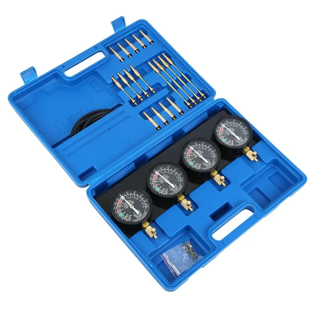 

Samger Fuel Vacuum Carburetor Synchronizer Carb Balancer Sync Gauge Set Motorcycle Auto Tool 4 Kit For CB GS KZ 550 650 750 850