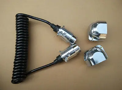 

2016 Best Selling 1pcs 3 Meter 7 core Trailer Truck Spring Wire Van Cargo Metal Plug Socket Essential For Trailer