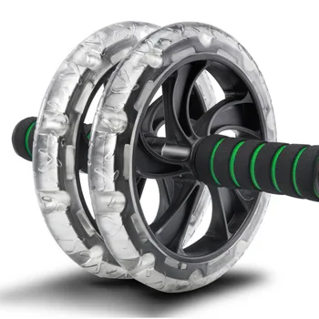 

New Keep Fit Wheels No Noise Abdominal Wheel Abs Roller with Mat for Exercise Fitness Equipment Workout Equipment Exercises