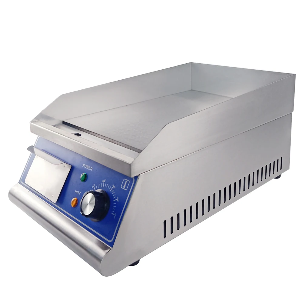 

Rectangle Electric Griddle Grill Commercial Frying Griddle Multifunctional Mini Grills for Chicken Steak