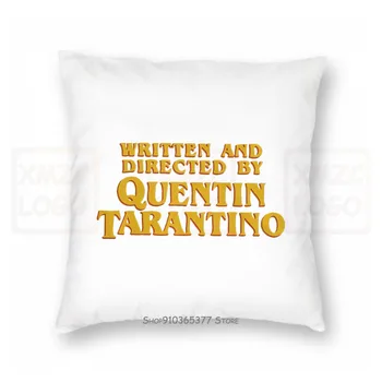 

Written And Directed By Quentin Tarantino Pillow case Premium Cotton Tee Women Men