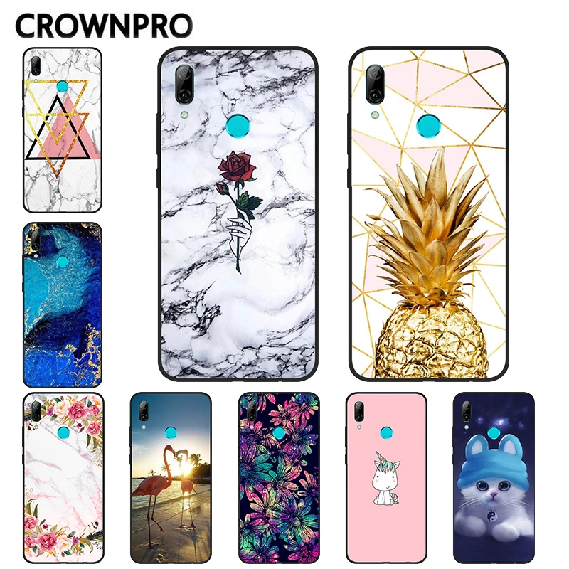 Мягкий матовый чехол CROWNPRO для Xiaomi Redmi Note 7 силиконовая задняя крышка телефона Pro