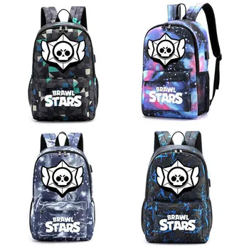 

IMIDO Luminous DJ Man Marshmello Backpacks for Students School Bags Usb Charging Black Travel Shoulders Backpack for Boys Girls