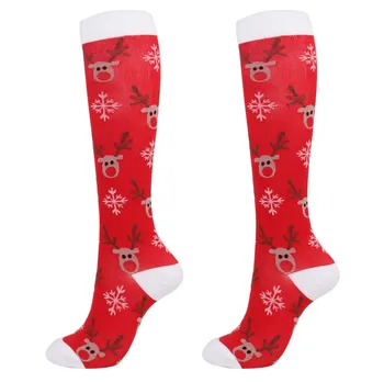 

Autumn Winter Warm Socks Unisex Adults Women Cartoon Christmas Print 3d Cute Graphic Cotton Pressure Casual Stocks