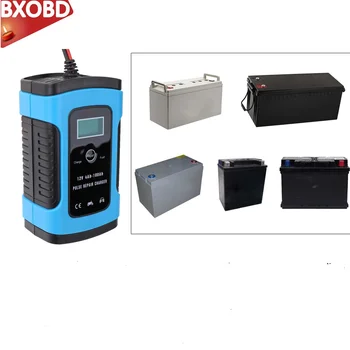 

Car Battery Charger Fast Power Charger Pulse Repair Smart Chargers Wet Dry Lead Acid Battery-chargers