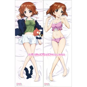 

Girls und Panzer Miho Nishizumi Anime Girl Dakimakura Hugging Body Pillow Case Cover