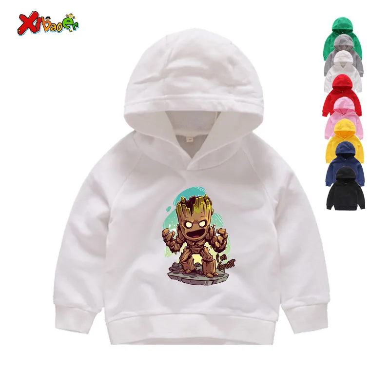 

Children Kids Hoodies Sweatshirts Cotton Boys Girls Tops Tees Hoodies for 3-9 Years Baby Boys Clothes Child Blue Sweatshirts