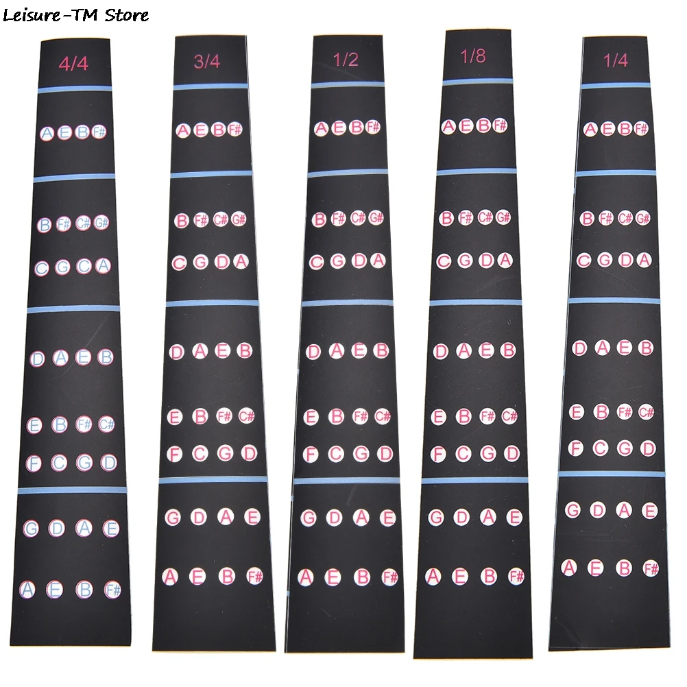 

Новинка 1/8-4/4 наклейки для интонации скрипки, наклейки для начинающих, аксессуары для скрипки