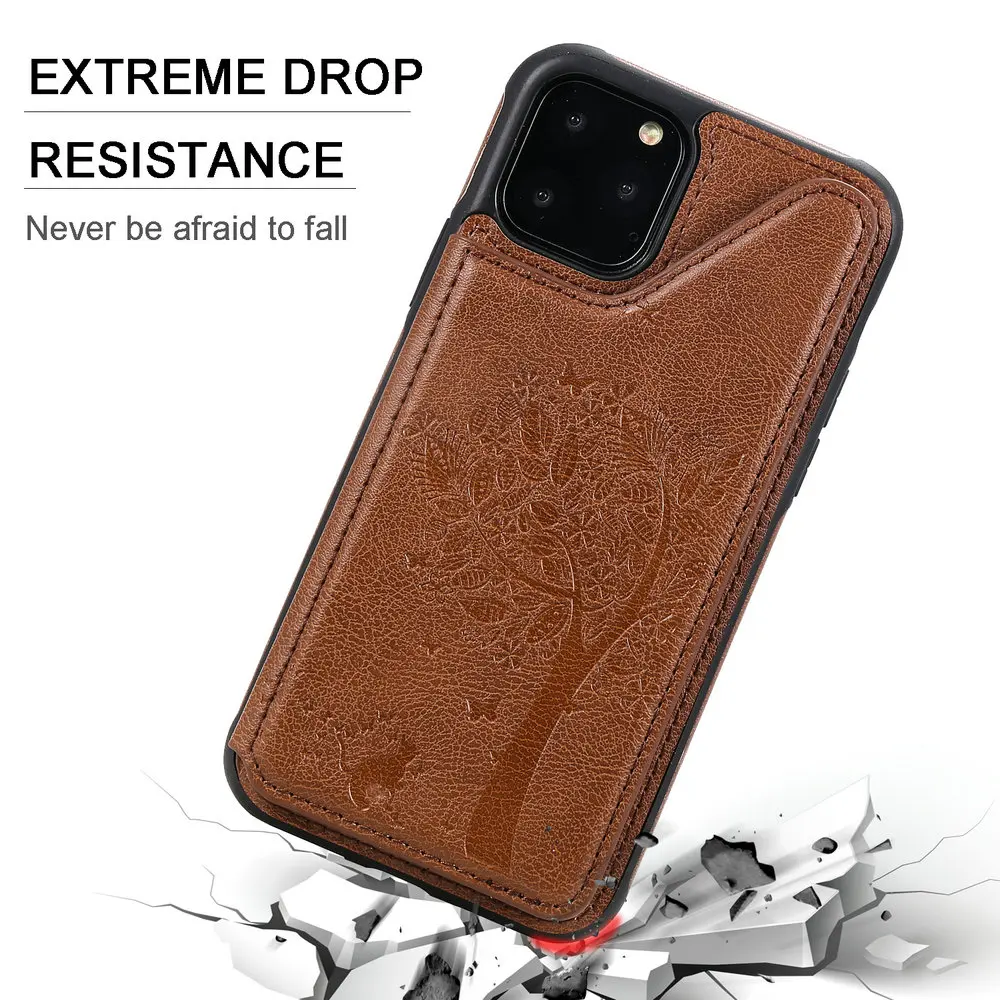 Магнитный кошелек Etui для нового iPhone 11 чехол Coque iPhone 11 Pro Max кожаный флип-чехол для Coque iPhone XI Max чехол 11R Capa