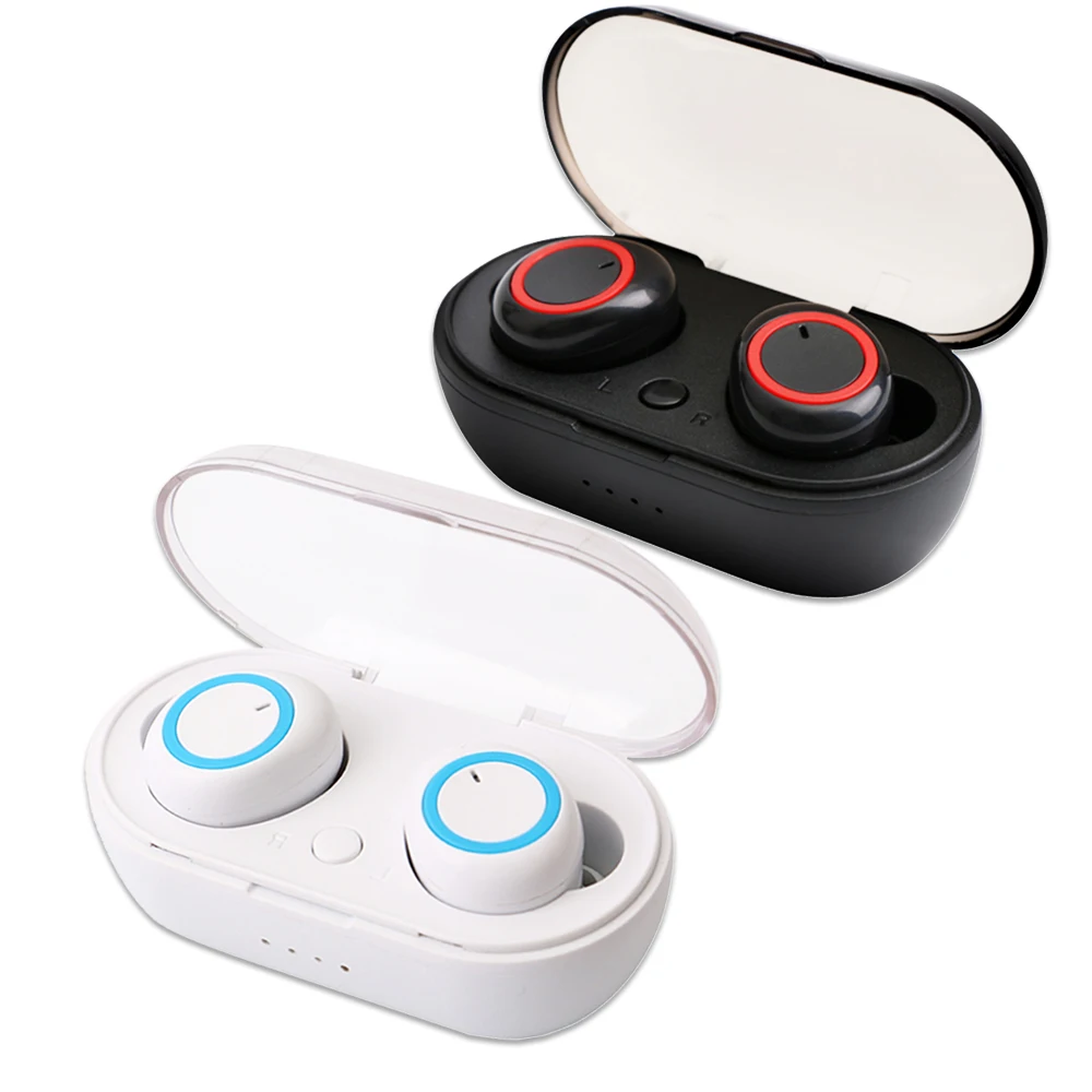 TWS Wireless Earbuds Bluetooth 5 0 Stereo Earphone Sports Waterproof Portable Earphones Gaming Headset with Mic Charging Box