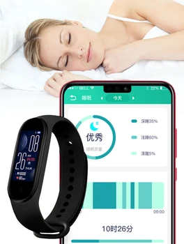 

M5 Smart Bracelet Colorful Screen Heart Rate Fitness Tracker Bluetooth Waterproof wristbands wristband men bluetooth