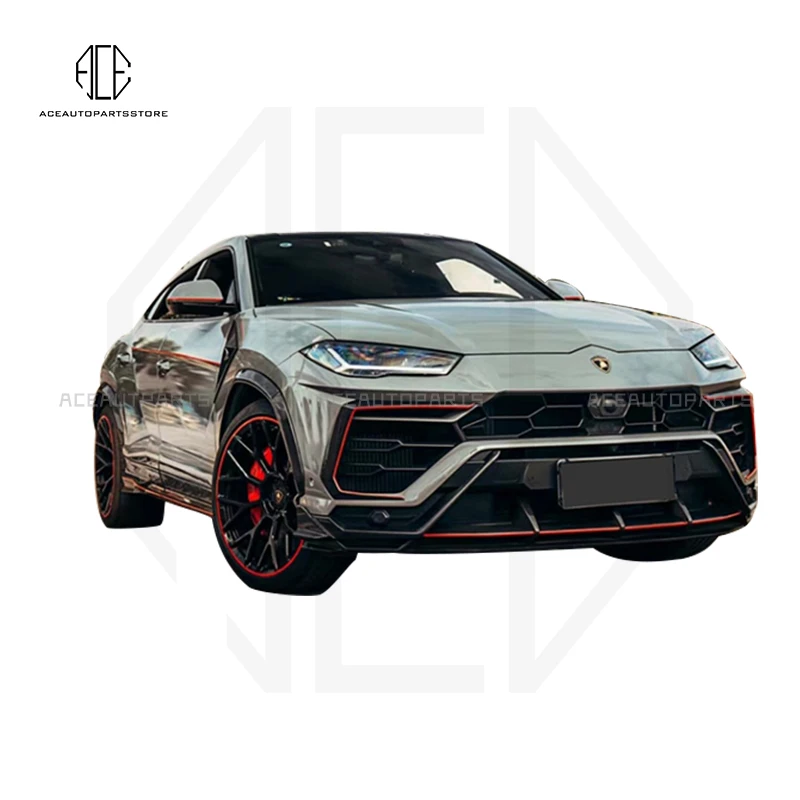 

For Lamborghini Urus Carbon Fiber Body Kit SUV Car Top Design Full Sport Aero Kits Trim Tuning TPC Style 2018 2019 2020