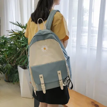 

Women Women's Backpack Backpack Student Bag Korean Style College Black Casual School Backpacks for Teenagers Mochila Schoolbag