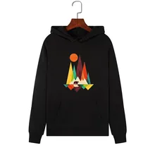 

Fashion Mountain Sun Print Hoodies Women Hoodie Pullover Long Sleeve Clothes Warm Hooded Sweatshirt Winter Coat Women Casual Top