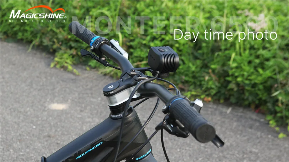 Велосипедный светильник MAGICSHINE монтеер 6500 75 Вт XHP50.2 светодиодный* 3+ XML2 светодиодный* 2 Макс. 6500 люмен велосипедный передний светильник 10500 мАч батарейный блок