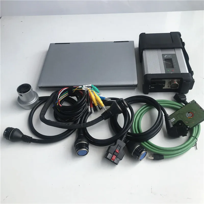 Диагностический инструмент MB Star C5 obd2 SD Connect plus ноутбук D630 320G жесткий диск 2021 03 в