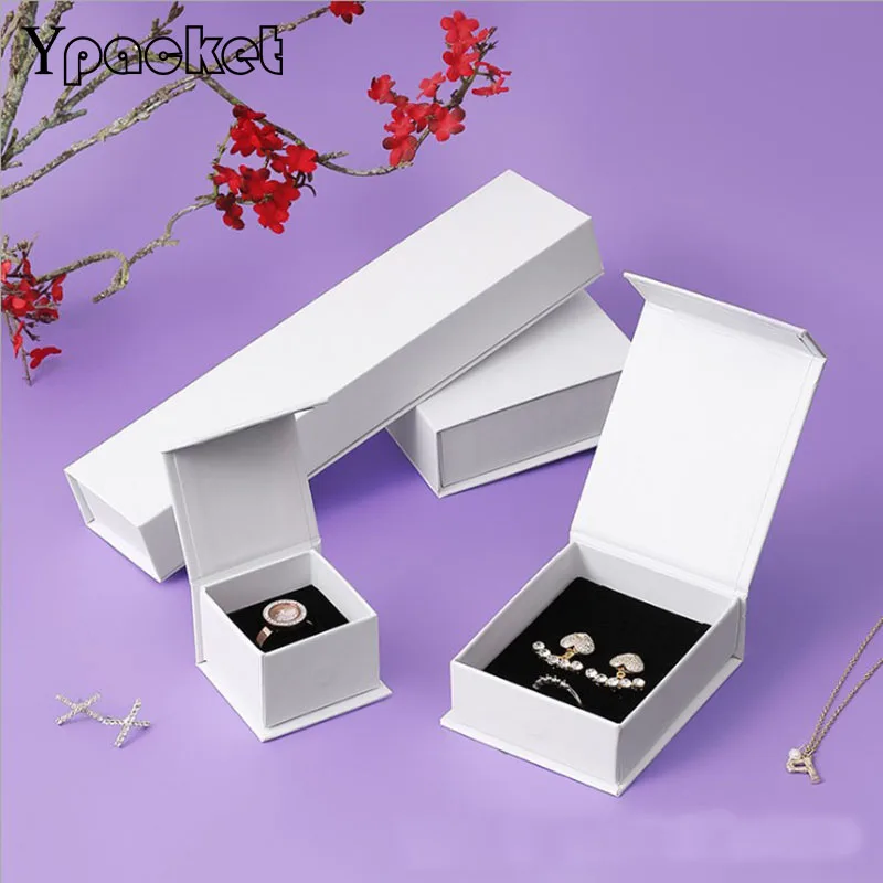 white-jewelry-organizer-boxes-magnetic-ring-earring-necklace-display-cases-4-size-jewelry-box-paper-jewelry-gift-boxes-40pcs-lot