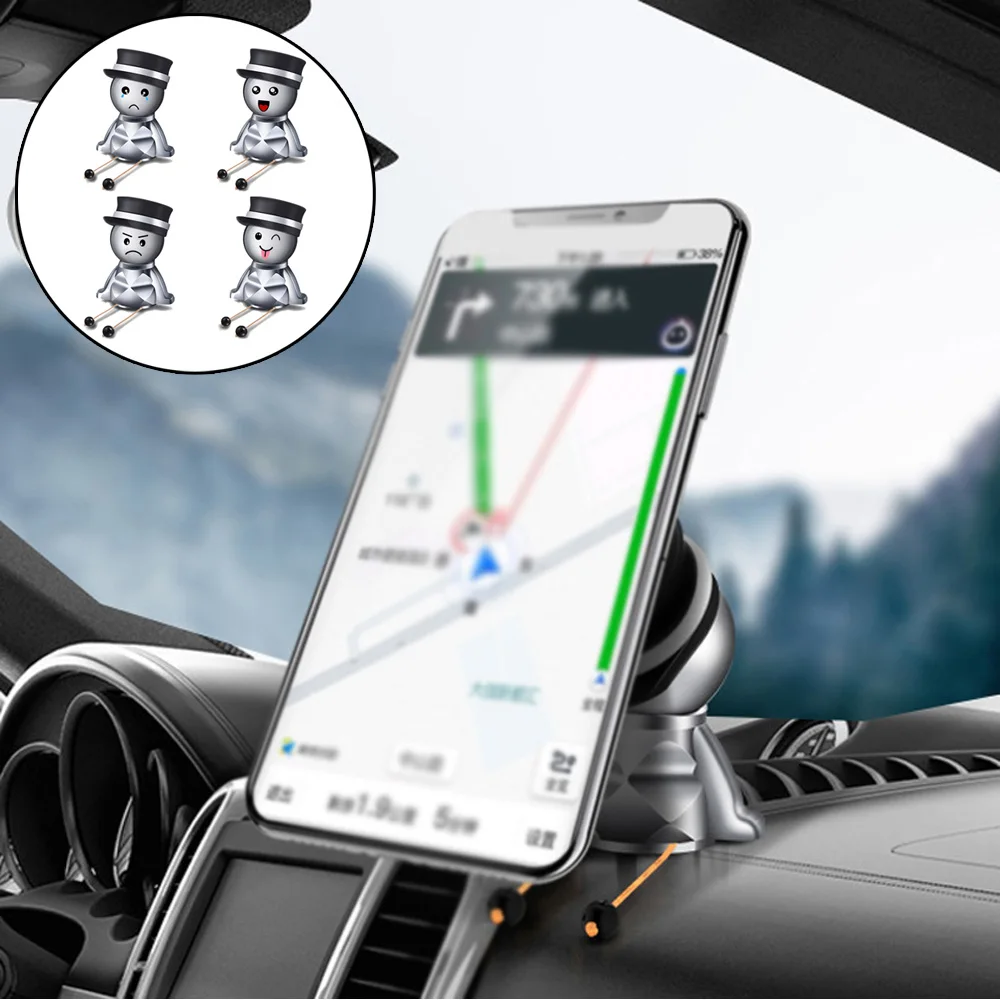 1* креативный автомобильный навигатор Магнитный телефон gps всасывающий держатель кронштейн Подставка