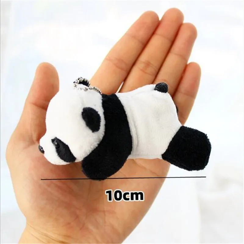 1Pcs New Cute Panda Plush toys Mini Holiday Gift Pendant Animal Stuffed Toy Christmas Gift For Girls&Boys&Childs HANDANWEIRAN