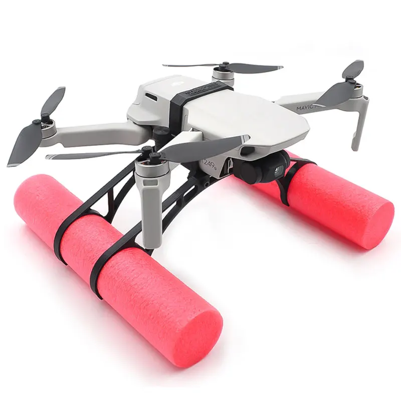 Mega Discount UJR DJI Mavic Mini Landing Float Kit Buoyancy Rod Landing Gear Protection Bracket Training Gear For DJI Mavic Mini Drone Accessories 
