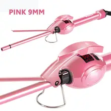 Щипцы для завивки волос с ЖК-дисплеем, профессиональные щипцы для завивки волос, вращающиеся бигуди, щипцы для завивки волос, роликовые керамические щипцы для ухода за волосами, инструмент для укладки