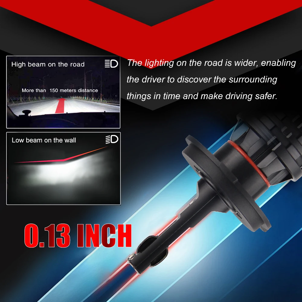 BraveWay ڵ  ͺ  LED Ʈ, ڵ 12V CANBUS, H4, H7, H8, H3, H11, H1, 9005, 9006, HB3, HB4