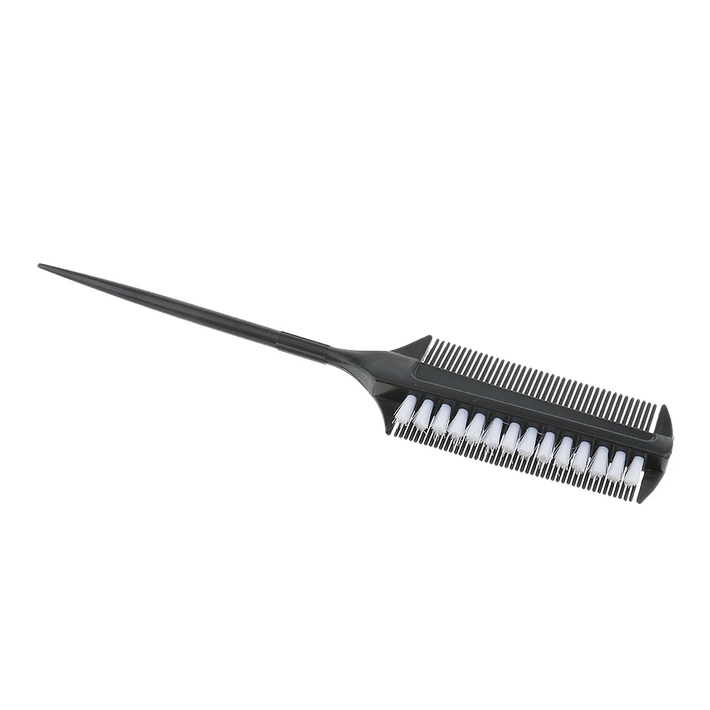 Salon Hairdressing Hair Coloring Dyeing Comb, Color Dye Tinting Brush, Hair Tint Sectioning Comb