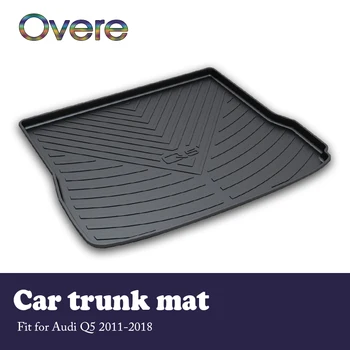 

Overe 1Set Car Cargo rear trunk mat For Audi Q5 2011 2012 2013 2014 2015 2016 2017 2018 Styling Anti-slip carpet Waterproof mat