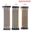 Dupont Line 10cm/20CM/30CM Male to Male+Female to Male + Female to Female Jumper Wire Dupont Cable for arduino DIY KIT ► Photo 3/6