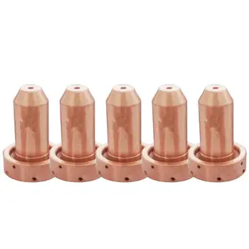 

5pcs/set SL60/100 Plasma Cutting Cutter Tip for Thermal Dynamics 9-8212 Nozzle Suitable for Metal Cutting Thickness 1 ~ 50