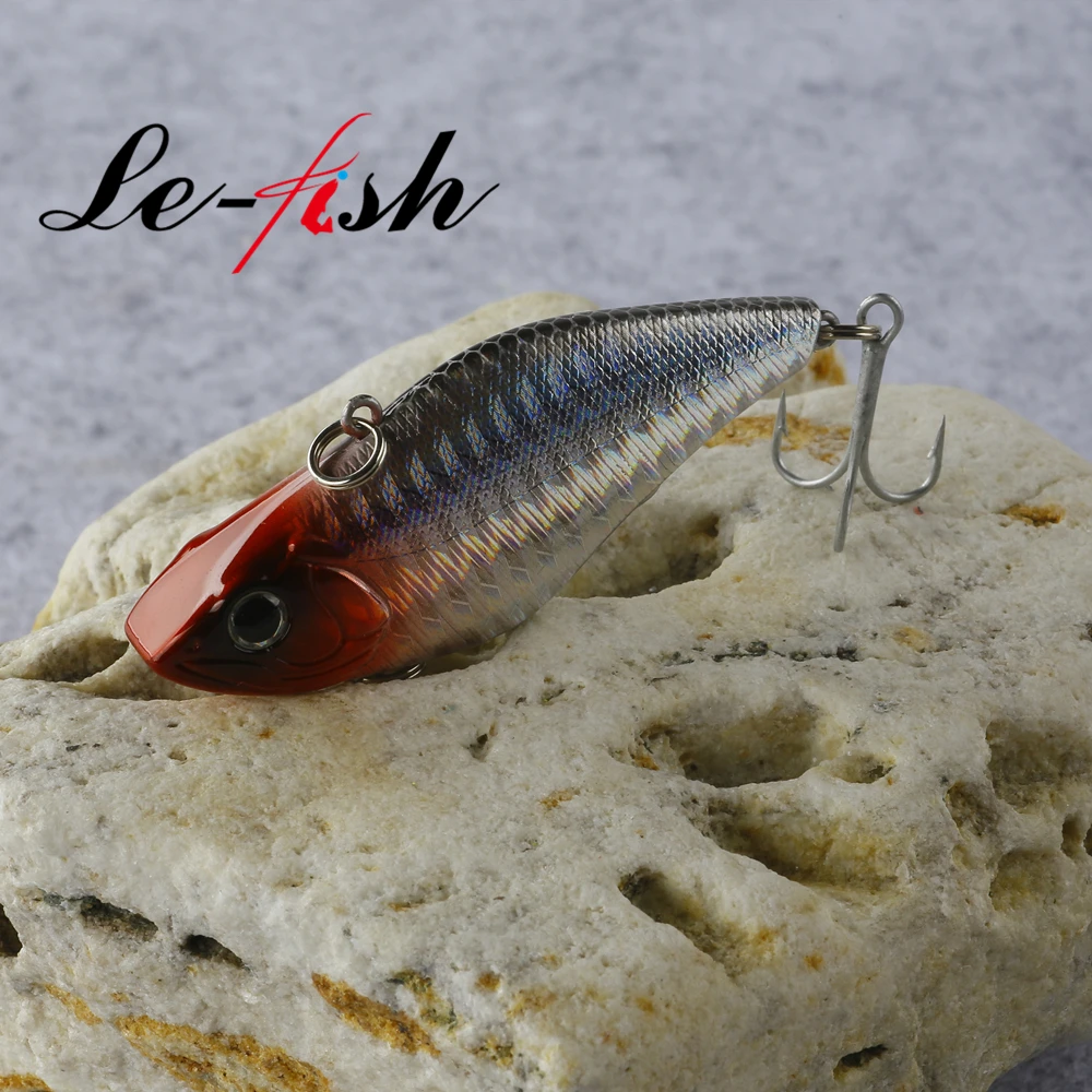 Le fish 70 мм 16 г Тонущая Вибрирующая искусственная жесткая приманка кренкбейты