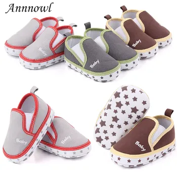 

Brand Baby Shoes for Girls Boys Crib Shoes Newborn Footgear Infant Toddler Casual Party Dress Shoes 0-18 Months Birthday Gifts